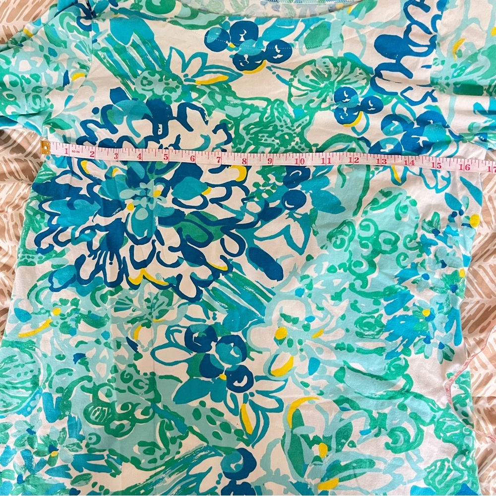 Lilly Pulitzer Juline Top Resort White in a Pinch - Picture 8 of 9
